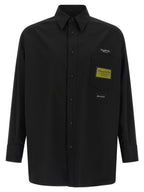 MM6 Maison Margiela Black Polyester Blouse