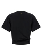 Paco Rabanne Black Cotton T-Shirt