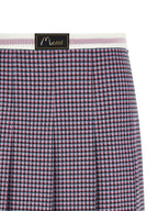 Marni Purple Viscose Long Skirt