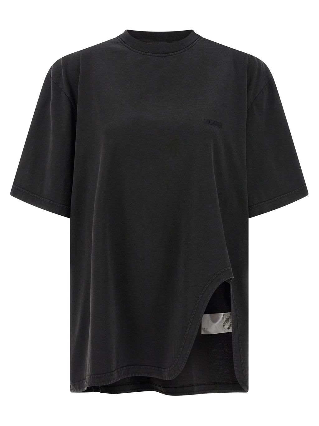 Black Cotton T-Shirt