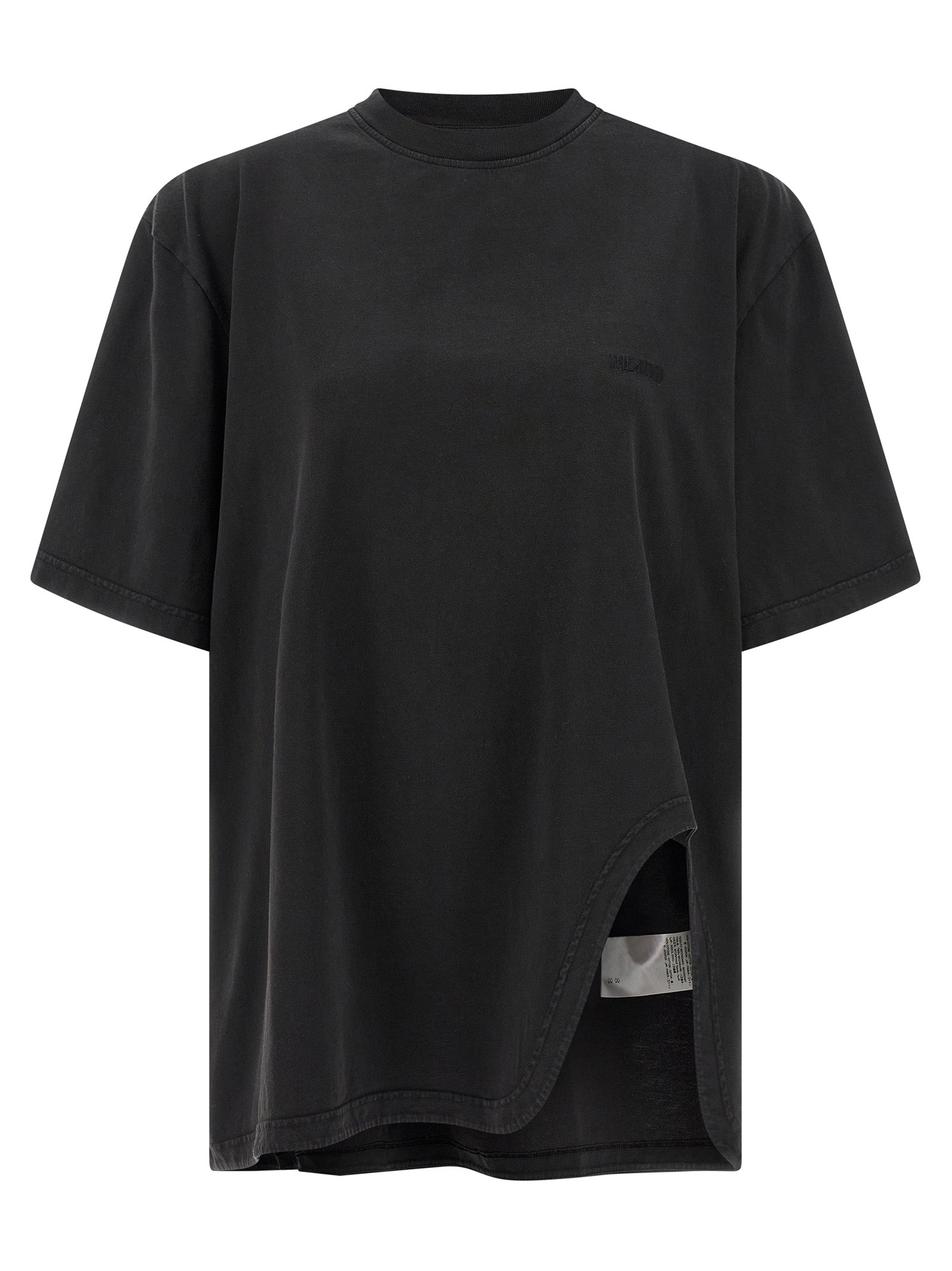 Black Cotton T-Shirt