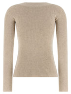 Max Mara Beige Wool Cardigan