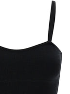 Max Mara Black Virgin Wool Tank Tops