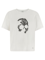 Alexander McQueen Bicolor Cotton T-Shirt