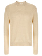 Jil Sander Beige Hemp Cardigan