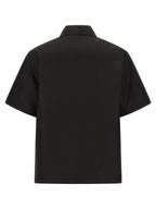 Jil Sander Black Cotton Blouse