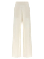 Max Mara White Cashmere Casual Pants