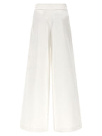 Ermanno Scervino White Cotton Casual Pants