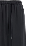 Max Mara Blue Silk Casual Pants