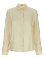 Max Mara White Silk Blouse