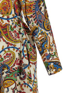 Etro Multicolor Cotton Midi Dress