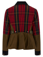 Alexander McQueen Multicolor Cotton Full-Length Jacket