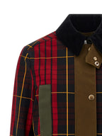 Alexander McQueen Multicolor Cotton Full-Length Jacket