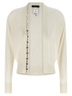 Fabiana Filippi White Cashmere Cardigan
