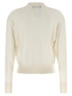 Fabiana Filippi White Cashmere Cardigan