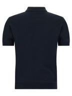 Etro Blue Cotton Polo Shirt