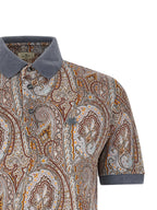Etro Multicolor Cotton Polo Shirt