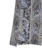Etro Blue Cotton Polo Shirt