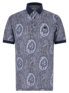 Etro Blue Cotton Polo Shirt