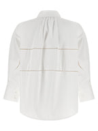 Fabiana Filippi White Cotton Blouse