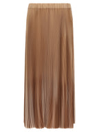 Fabiana Filippi Beige Polyester Midi Skirt