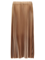 Fabiana Filippi Beige Polyester Midi Skirt