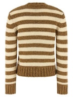 A.P.C. Brown Virgin Wool Cardigan