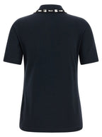 Fabiana Filippi Blue Cotton Polo Shirt
