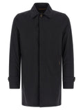 MooRER Blue Polyamide Coat