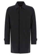 MooRER Blue Polyamide Coat