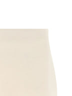Fabiana Filippi Beige Modal Long Skirt