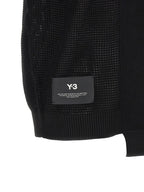 Black Rayon Sleeveless Jacket