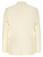 Pal Zileri White Wool Two-Piece Suit