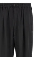 Y-3 Black Polyester Casual Pants