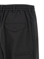 Y-3 Black Polyester Casual Pants