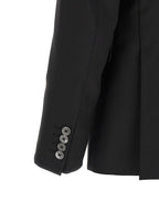 Black Wool Two-Piece Suit