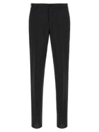 Black Wool Two-Piece Suit