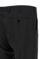 Black Wool Two-Piece Suit