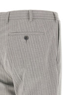 Pal Zileri Gray Polyester Two-Piece Suit