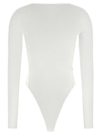 Diesel White Viscose Bodysuit