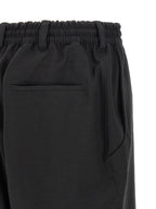 Y-3 Black Polyester Cargo Pants