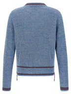Marni Blue Cotton Cardigan