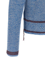 Marni Blue Cotton Cardigan