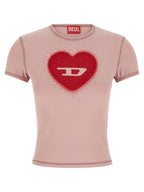 Diesel Multicolor Cotton T-Shirt