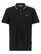 Hugo Boss Black Cotton Polo Shirt