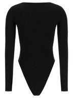 Diesel Black Viscose Bodysuit