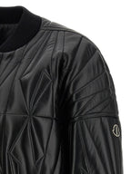Rick Owens Black Lamb Leather Leather Jacket