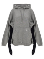 MM6 Maison Margiela Gray Cotton Short Dress