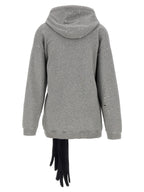 MM6 Maison Margiela Gray Cotton Short Dress