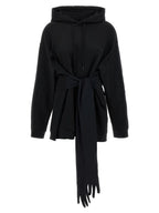 MM6 Maison Margiela Black Cotton Short Dress